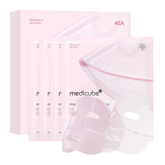 medicube Máscara Gel de Colagénio PDRN Pink 4 Unidades